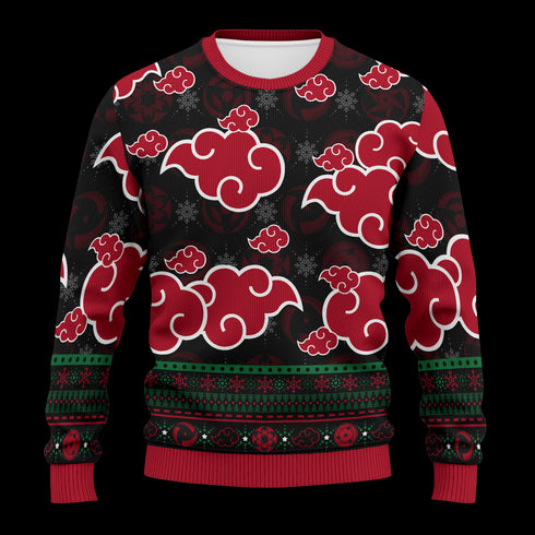 Akatsuki Sharingan Unisex Wool Sweater